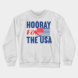 4th of July, Independence Day ,America S,USA Flag Crewneck Sweatshirt